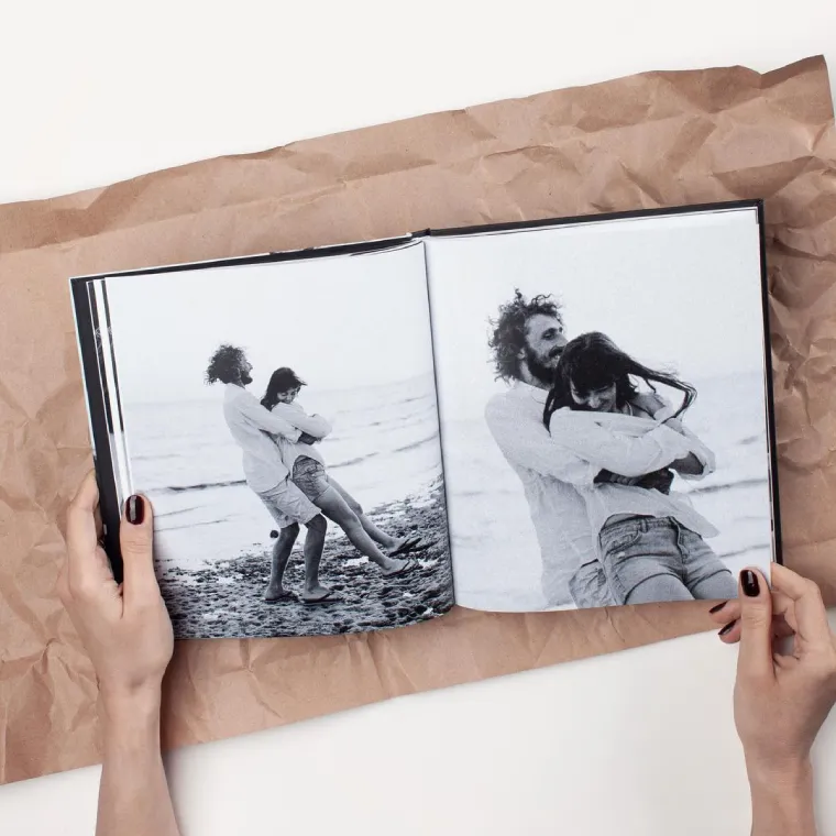 Sevgiliye Hediye Fotoğraflı Anı Kitabı - Mome