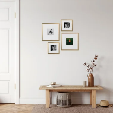 4'lü çerçeve seti, 4 çerçeveli galeri duvarı