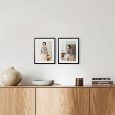 2'li Siyah 33x41 Slim Çerçeve Seti
