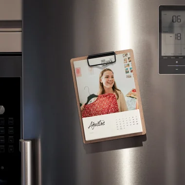 Anneye hediye mutfak için resimli magnet takvim 2026