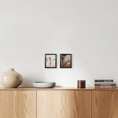 2'li Siyah 18x22 Slim Çerçeve Seti