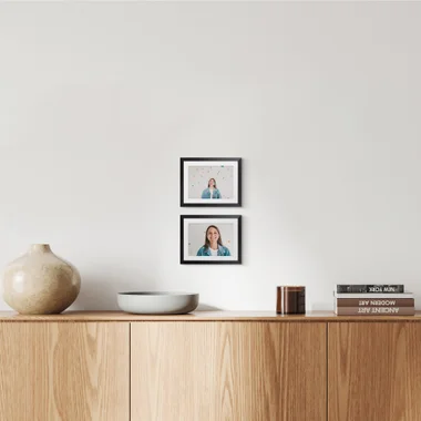 2'li Siyah 26x21 Slim Çerçeve Seti